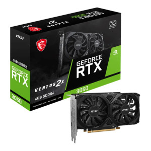 VGA MSI NVIDIA RTX GEFORCE 3050 VENTUS 2X E 6GB OC