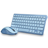 TECLADO+RATON INALAMBRICO NGS FANTASY KIT BLUE