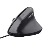 RATON TRUST ERGONOMICO BAYO II/ HASTA 2400DPI