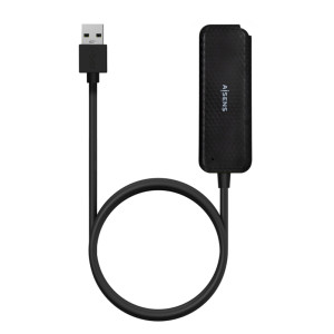 HUB USB AISENS 3.0 TIPO A/M-4XTIPO A/H NEGRO 60CM A106-0714 