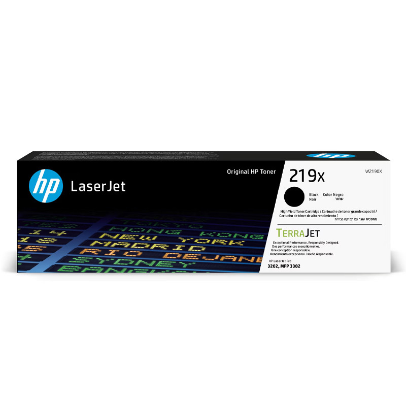TONER HP ORIG.219X  W2190X BLACK 3200 PAG