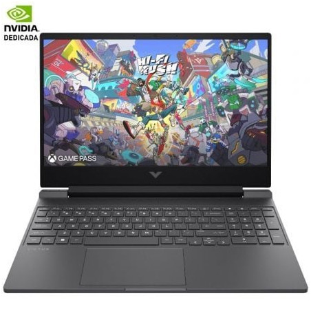 Portátil Gaming HP Victus 15-FB3709NS Ryzen 7 8845HS/ 16GB/ 1TB SSD/ GeForce RTX 4050/ 15.6"/ Sin Sistema Operativo