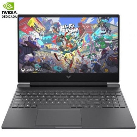 Portátil Gaming HP Victus 15-FB3709NS Ryzen 7 8845HS/ 32GB/ 1TB SSD/ GeForce RTX 4050/ 15.6"/ Sin Sistema Operativo