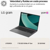 PORTATIL LG GRAM 16Z90TL-G.AU88B INTEL CORE ULTRA 7-258V/ 3