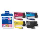 PACK INK JET BROTHER ORIG LC527XLVAL 3000 BK Y 2000 C/M/Y