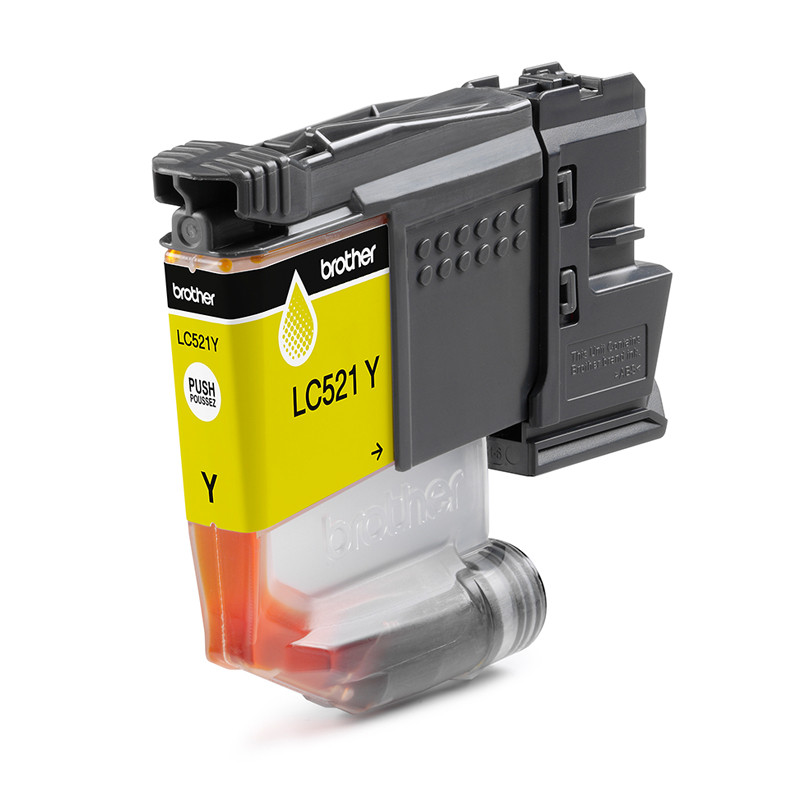 INK JET BROTHER ORIG LC521Y HASTA 500 PAG.
