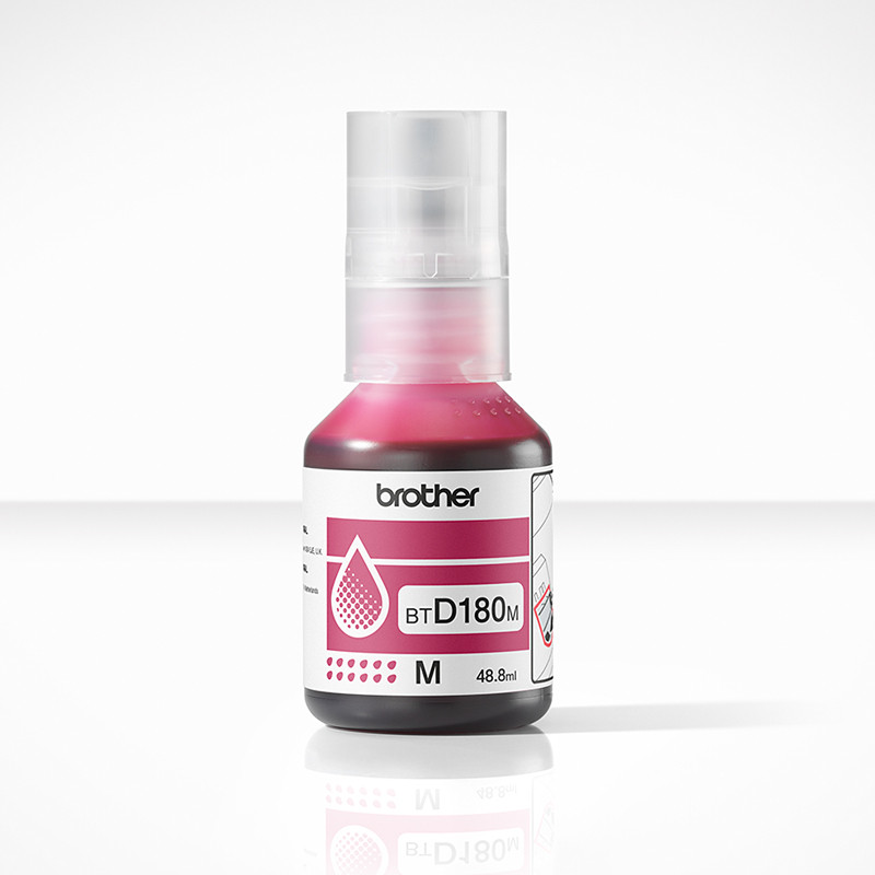 BOTELLA DE TINTA BROTHER ORIG. BTD180M 5.000 PAG. MAGENTA