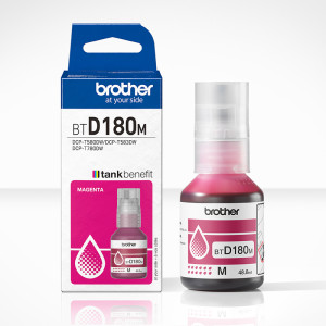 BOTELLA DE TINTA BROTHER ORIG. BTD180M 5.000 PAG. MAGENTA