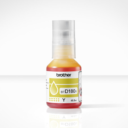 BOTELLA DE TINTA BROTHER ORIG. BTD180Y 5.000 PAG. AMARILLO