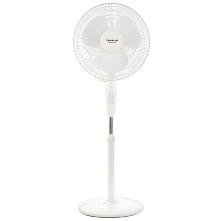 VENTILADOR DE PIE TAURUS FA014 3VEL/3 ASPAS/BLANCO