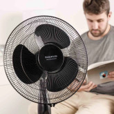 VENTILADOR DE PIE TAURUS FA015 3VEL/3 ASPAS/NEGRO