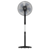 VENTILADOR DE PIE TAURUS FADC001 NEGRO 5 ASPAS/12 VEL.
