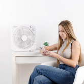 VENTILADOR DE SUELO TAURUS TROPICANO FA009 BLANCO