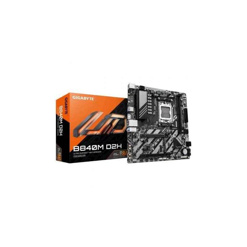 PLACA BASE GIGABYTE B840M D2H SOCKET AM5  MICRO ATX