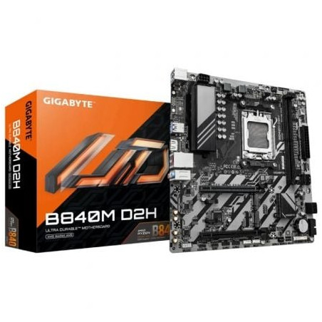 PLACA BASE GIGABYTE B840M D2H SOCKET AM5  MICRO ATX
