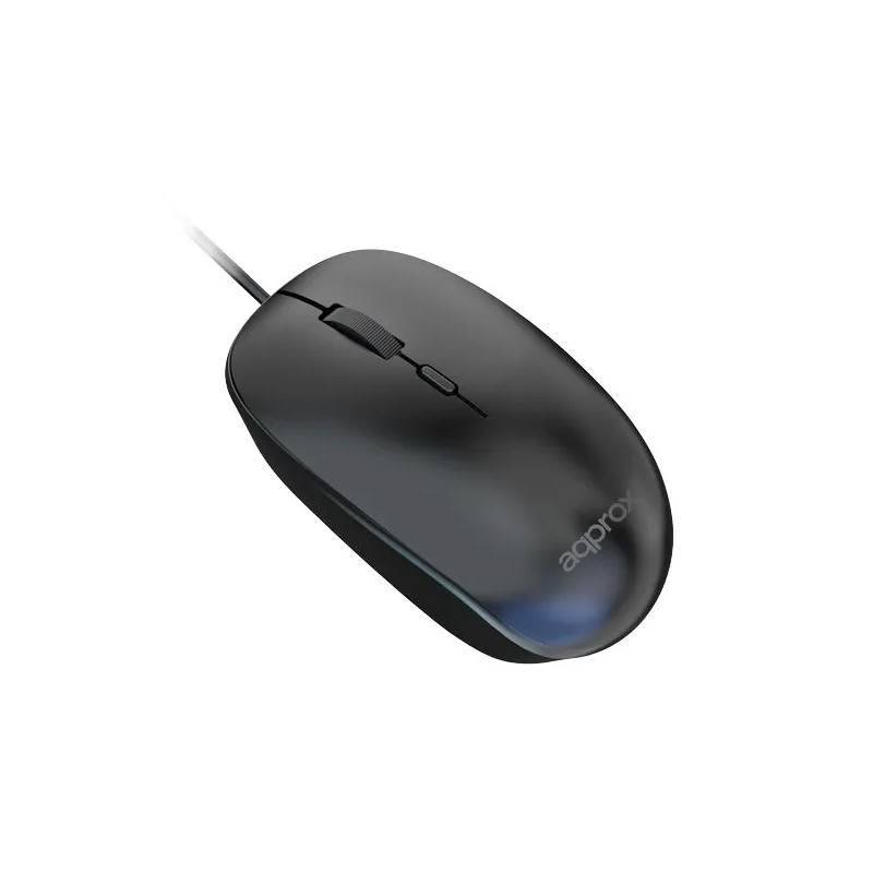 RATON APPROX OPTICO USB 2.0/ 4 BOTONES 1600DPI APPXM150