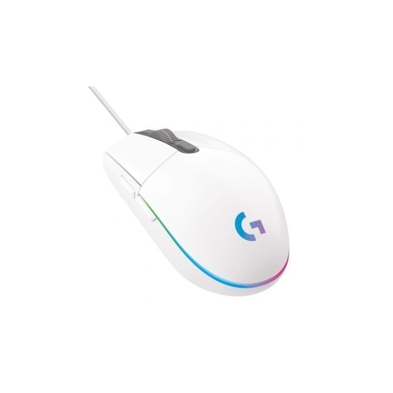 RATON LOGITECH GAMING G102 LIGHTSYNC 8000 DPI BLANCO