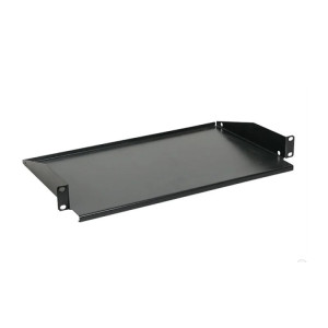 BANDEJA 19" PHASAK DE FIJACION FRONTAL 1U 270MM PA5325 NEGRA