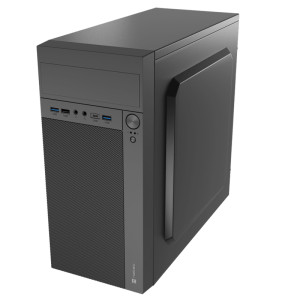 CAJA PC NATEC HELIX MATX MINITORRE 1XUSB-C USB3.0 S/FU NEGR