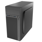 CAJA PC NATEC HELIX MATX MINITORRE 1XUSB-C USB3.0 S/FU NEGR