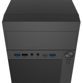 CAJA PC NATEC HELIX MATX MINITORRE 1XUSB-C USB3.0 S/FU NEGR