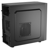 CAJA PC NATEC HELIX MATX MINITORRE 1XUSB-C USB3.0 S/FU NEGR