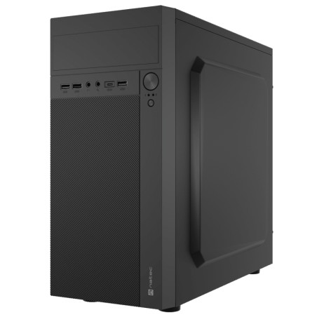 CAJA PC NATEC HELIX MATX MINITORRE 1XUSB-C USB3.0 S/FU NEGR