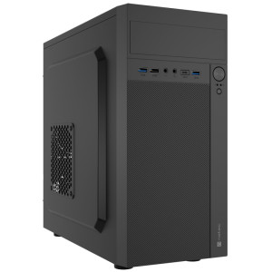 CAJA PC NATEC HELIX MATX MINITORRE 1XUSB-C USB3.0 S/FU NEGR