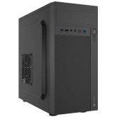 CAJA PC NATEC HELIX MATX MINITORRE 1XUSB-C USB3.0 S/FU NEGR