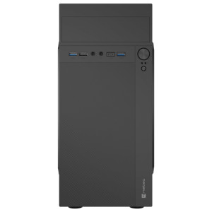 CAJA PC NATEC HELIX MATX MINITORRE 1XUSB-C USB3.0 S/FU NEGR