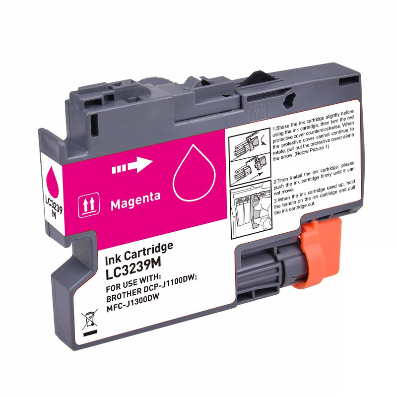 INK JET COMP BROTHER LC3239MG MAGENTA 