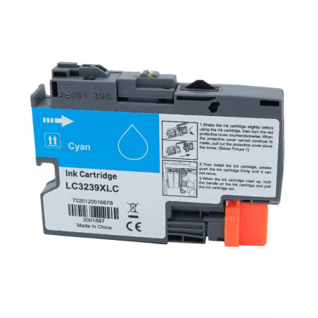 INK JET COMP BROTHER LC3239CY CYAN
