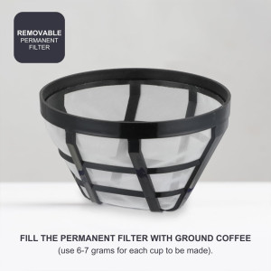 CAFETERA DE GOTEO BLACK_DECKER BXCO600E 600W/6TAZAS