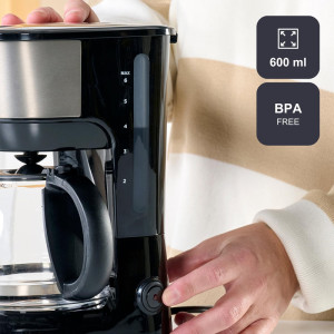 CAFETERA DE GOTEO BLACK_DECKER BXCO600E 600W/6TAZAS