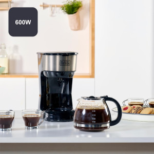 CAFETERA DE GOTEO BLACK_DECKER BXCO600E 600W/6TAZAS