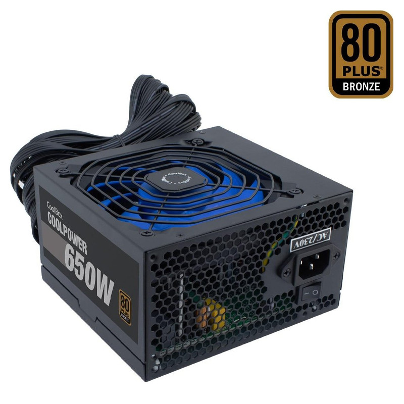 FUENTE ALIMENTACION COOLBOX 650W 80+BZ.