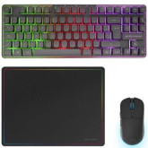 TECLADO+ RATÓN  INALAMBRICOS+ALFOM.MARS GAMING MCPWTKL 
