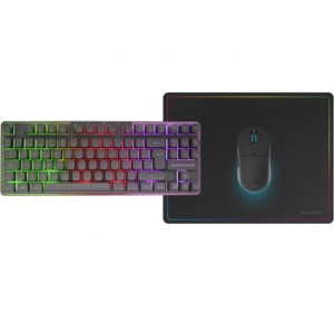 TECLADO+ RATÓN  INALAMBRICOS+ALFOM.MARS GAMING MCPWTKL 
