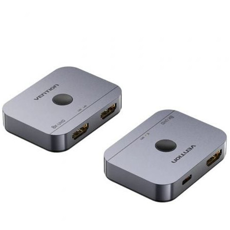 CONMUTADOR VENTION 8K HDMI 2.1 BIDIRECCIONALHEMBRA/USB-C HEM