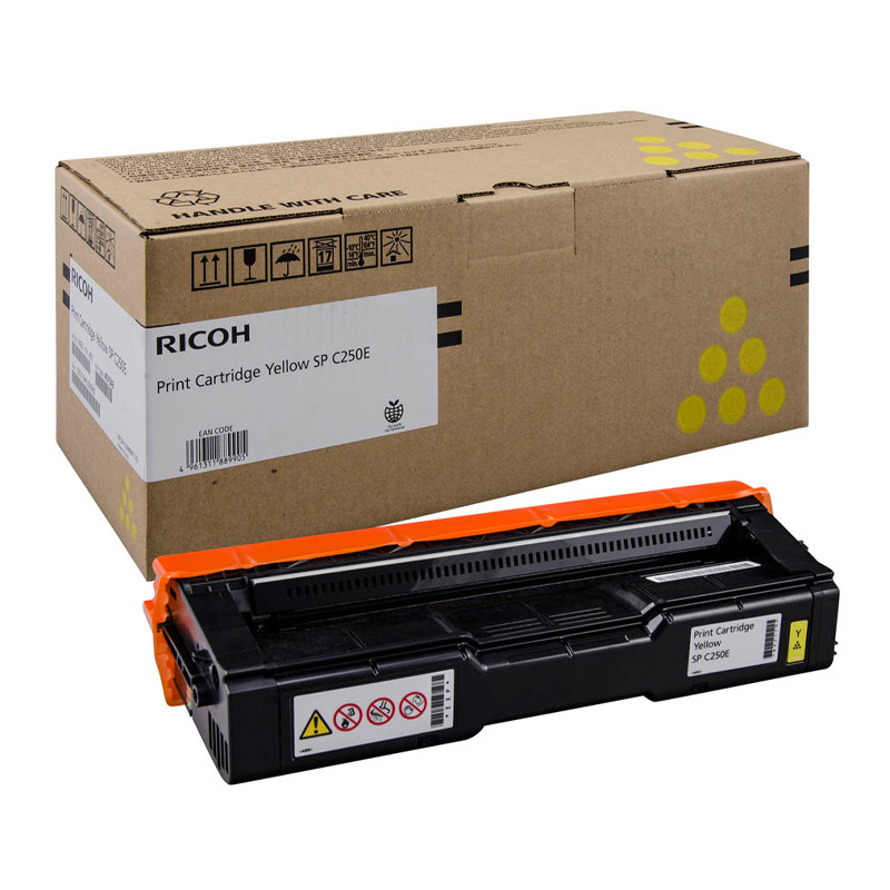 TONER RICOH ORIG.C250E AMARILLO 1600 PAG. 407546