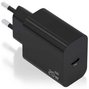 CARGADOR AISENS PARED A110-0939 1XUSB TIPO-C  20W NEGRO