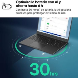 Portátil LG Gram 14ZD90T-G AX88B Intel Core Ultra 7-255H/ 32GB/ 1TB SSD/ 14"/ Sin Sistema Operativo