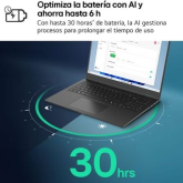 Portátil LG Gram 14ZD90T-G AX88B Intel Core Ultra 7-255H/ 32GB/ 1TB SSD/ 14"/ Sin Sistema Operativo