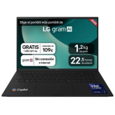 Portátil LG Gram 16ZD90T-G AX88B Intel Core Ultra 7-255H/ 32GB/ 1TB SSD/ 16"/ Sin Sistema Operativo