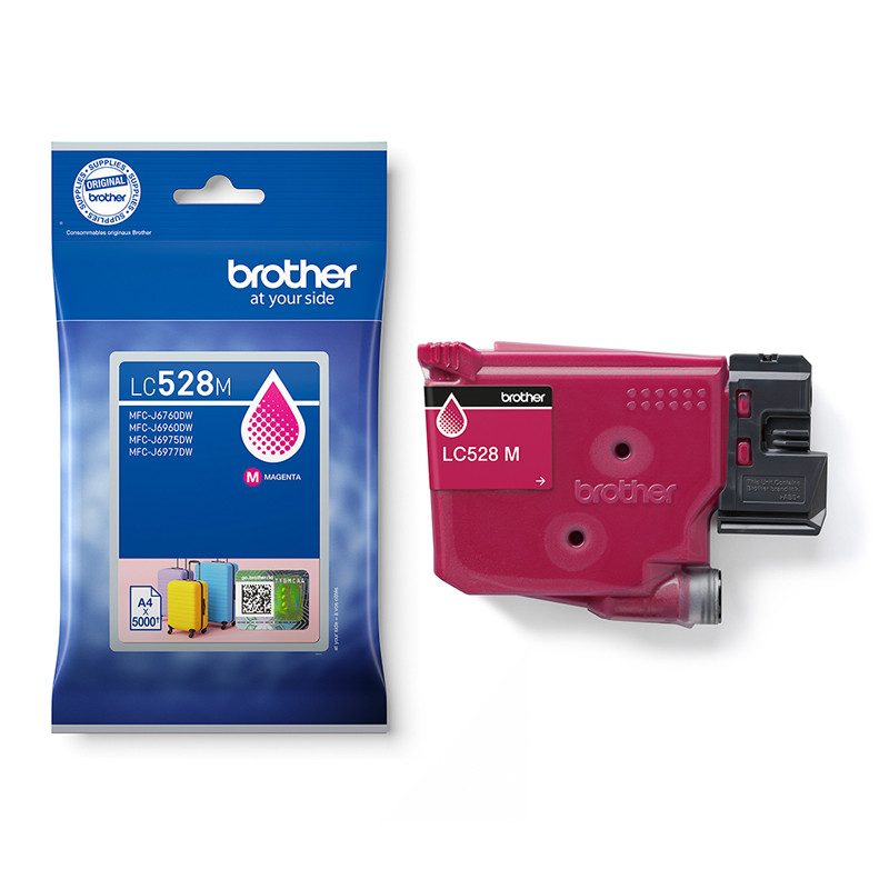 INK JET BROTHER ORIG LC528M MAGENTA  MFCJ6760DW/J6960DW