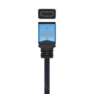 ALARGADOR AISENS HDMI MACHO A HDMI HEMBRA 3M NEGRO/AZUL A120