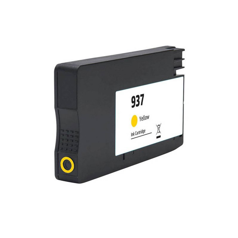 INK JET COMP HP 937E XL TINTA PIGMENTADA AMARILLO 