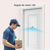 MIRILLA PUERTA DIGITAL EZVIZ HP2 INALAMBRICA PLATA