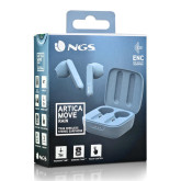 AURICULAR NGS ARTICA MOVE BLUETOOTH ESTUCHE CARGA AZUL