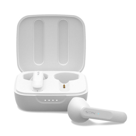 AURICULAR NGS ARTICA MOVE BLUETOOTH ESTUCHE CARGA BLANCO